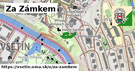 ilustrácia k Za Zámkem, Vsetín - 139 m