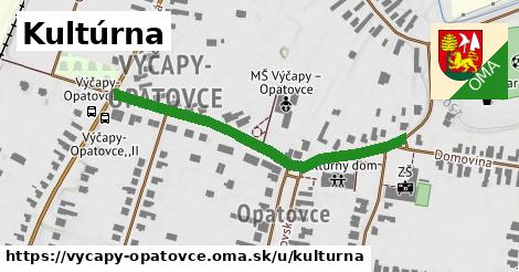 ilustrácia k Kultúrna, Výčapy - Opatovce - 448 m