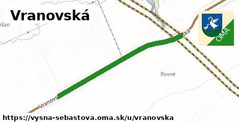 ilustrácia k Vranovská, Vyšná Šebastová - 385 m