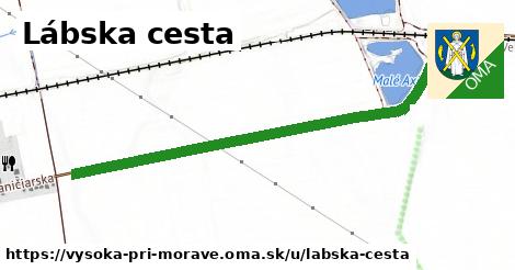 ilustrácia k Lábska cesta, Vysoká pri Morave - 1,14 km