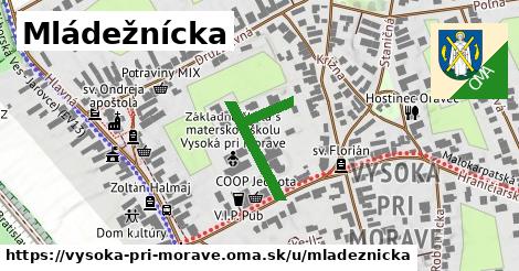 Mládežnícka, Vysoká pri Morave