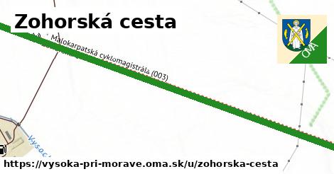 ilustrácia k Zohorská cesta, Vysoká pri Morave - 1,94 km