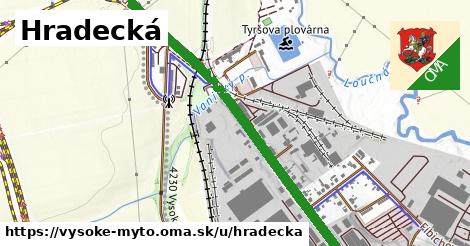 ilustrácia k Hradecká, Vysoké Mýto - 1,84 km