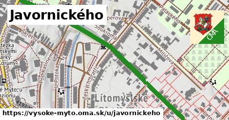 ilustrácia k Javornického, Vysoké Mýto - 0,74 km