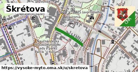 Škrétova, Vysoké Mýto