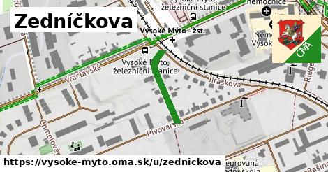 ilustrácia k Zedníčkova, Vysoké Mýto - 175 m