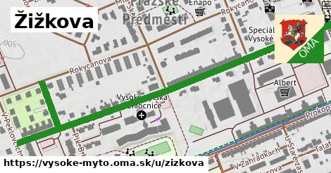 ilustrácia k Žižkova, Vysoké Mýto - 0,86 km