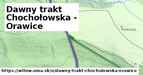 ilustrácia k Dawny trakt Chochołowska - Orawice, Witów - 29 m