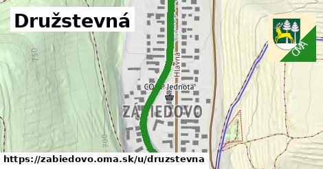 Družstevná, Zábiedovo