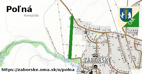 ilustrácia k Poľná, Záborské - 450 m