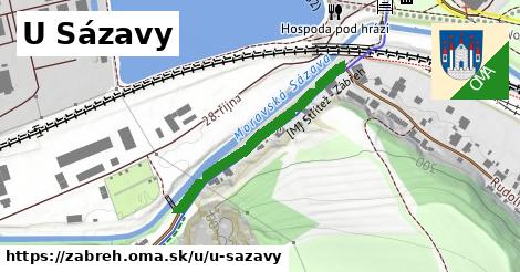 ilustrácia k U Sázavy, Zábřeh - 312 m