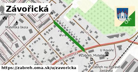 ilustrácia k Závořická, Zábřeh - 219 m