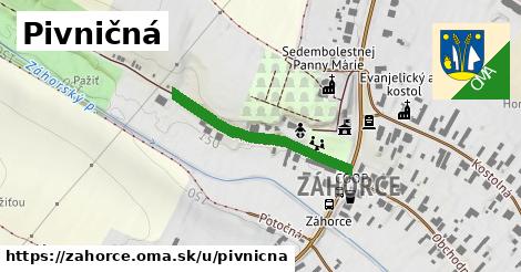 Pivničná, Záhorce