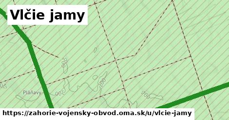 ilustrácia k Vlčie jamy, vojenský obvod Záhorie - 4,3 km