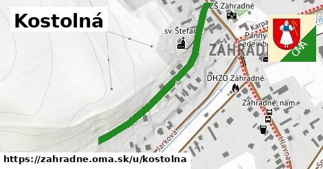 ilustrácia k Kostolná, Záhradné - 420 m