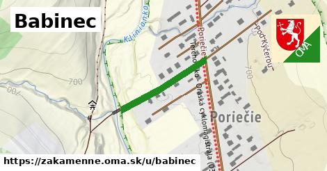 ilustrácia k Babinec, Zákamenné - 221 m