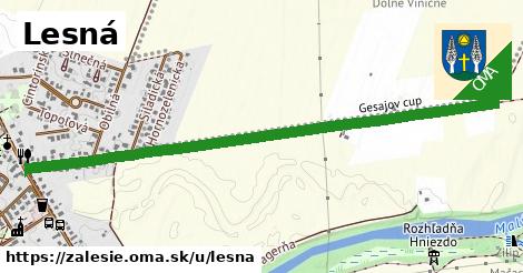 ilustrácia k Lesná, Zálesie - 1,37 km