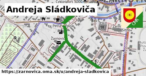 ilustrácia k Andreja Sládkoviča, Žarnovica - 0,70 km