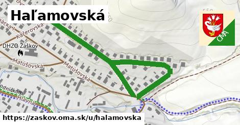 ilustrácia k Haľamovská, Žaškov - 680 m