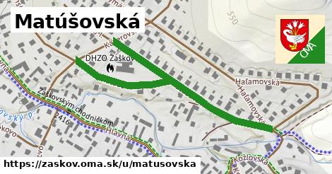 Matúšovská, Žaškov