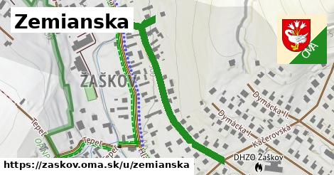 Zemianska, Žaškov