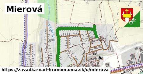 Mierová, Závadka nad Hronom