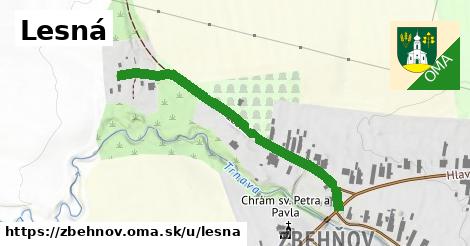 ilustrácia k Lesná, Zbehňov - 439 m