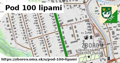 ilustrácia k Pod 100 lipami, Zborov - 328 m