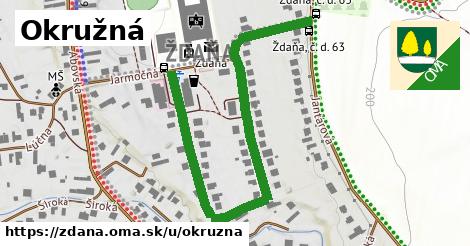 ilustrácia k Okružná, Ždaňa - 0,72 km