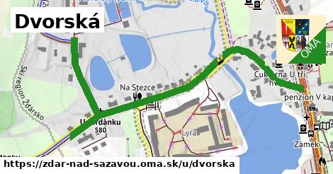 ilustrácia k Dvorská, Žďár nad Sázavou - 0,76 km