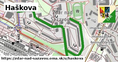 Haškova, Žďár nad Sázavou