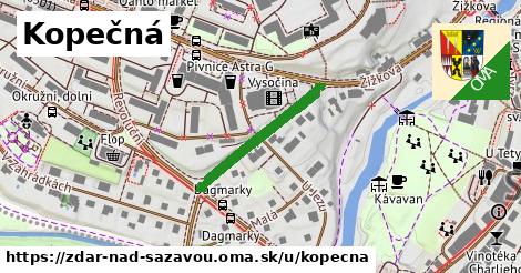 ilustrácia k Kopečná, Žďár nad Sázavou - 229 m