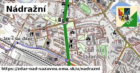 ilustrácia k Nádražní, Žďár nad Sázavou - 1,03 km