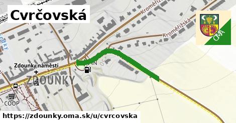 ilustrácia k Cvrčovská, Zdounky - 291 m