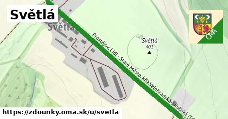 ilustrácia k Světlá, Zdounky - 578 m