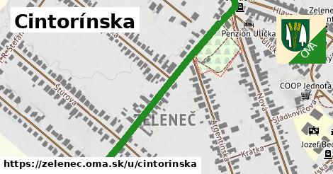 Cintorínska, Zeleneč