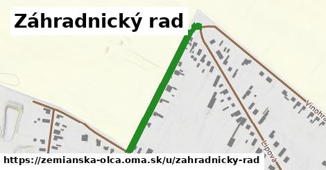 Záhradnický rad, Zemianska Olča