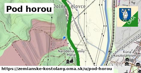 ilustrácia k Pod horou, Zemianske Kostoľany - 2,1 km