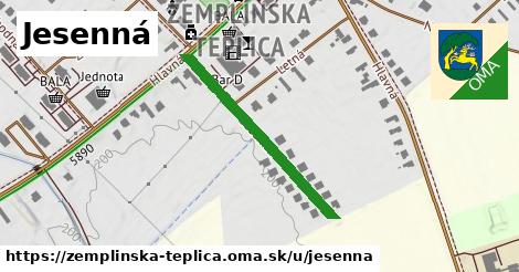 ilustrácia k Jesenná, Zemplínska Teplica - 315 m