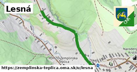 ilustrácia k Lesná, Zemplínska Teplica - 440 m