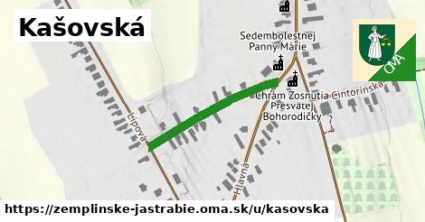 ilustrácia k Kašovská, Zemplínske Jastrabie - 255 m