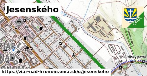 ilustrácia k Jesenského, Žiar nad Hronom - 1,06 km
