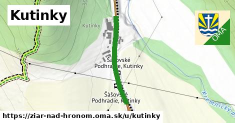 ilustrácia k Kutinky, Žiar nad Hronom - 285 m