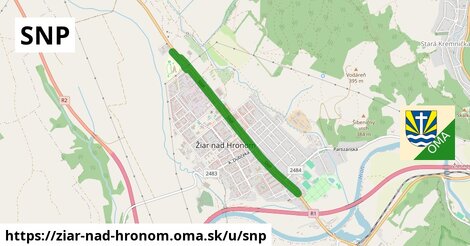 ilustrácia k SNP, Žiar nad Hronom - 4,8 km