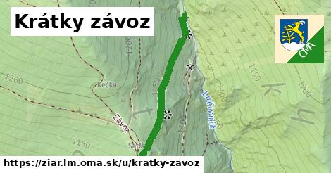 ilustrácia k Krátky závoz, Žiar, okres LM - 349 m