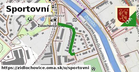 Sportovní, Židlochovice