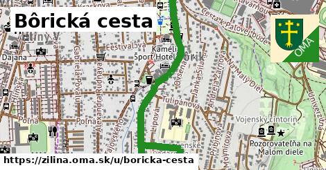 ilustrácia k Bôrická cesta, Žilina - 2,1 km