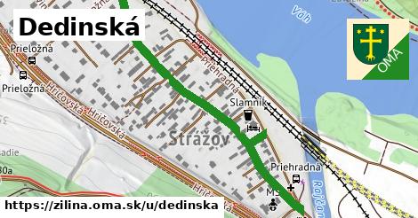 ilustrácia k Dedinská, Žilina - 559 m