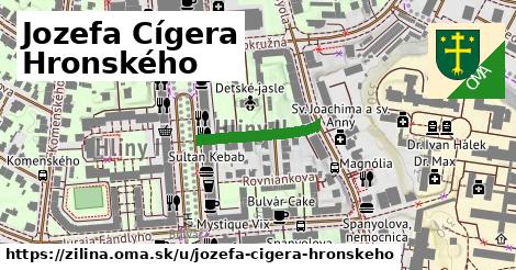 ilustrácia k Jozefa Cígera Hronského, Žilina - 179 m