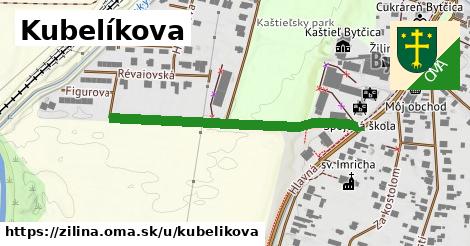 ilustrácia k Kubelíkova, Žilina - 396 m